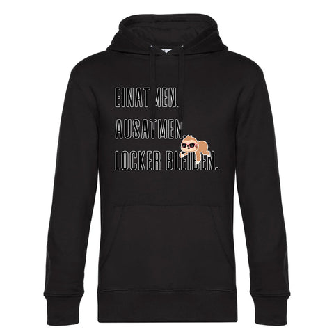Locker Bleiben Herren Kapuzenpulli King