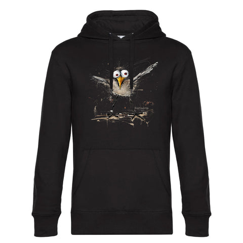 Verrückte Möwe Herren Kapuzenpulli King