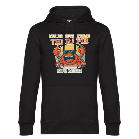 Therapie Herren Kapuzenpulli King