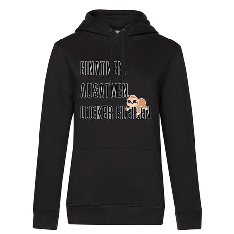 Locker Bleiben Damen Kapuzenpulli Queen