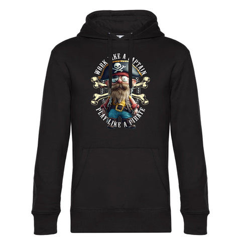 Pirate Herren Kapuzenpulli King