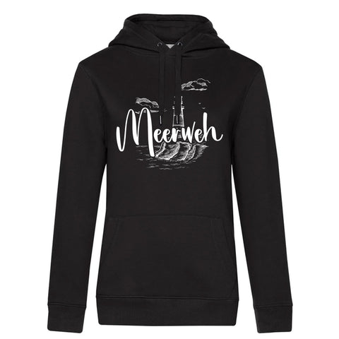 Meerweh Damen Kapuzenpulli Queen
