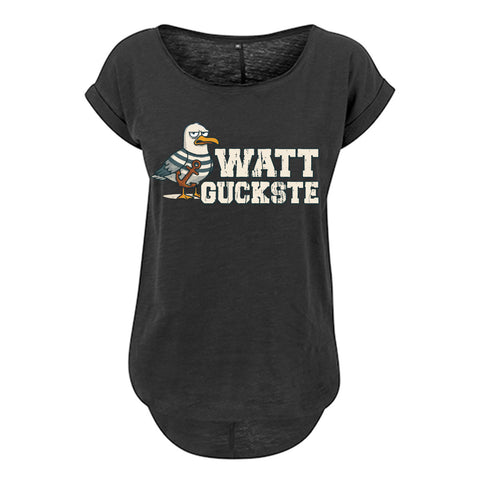Watt guckste Damen Slub T-Shirt