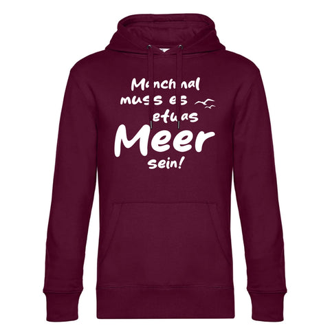 Meer sein Herren Kapuzenpulli King
