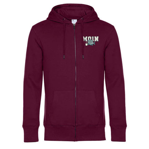 MOIN Kaffee Herren Kapuzenjacke King