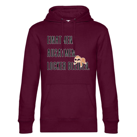 Locker Bleiben Herren Kapuzenpulli King