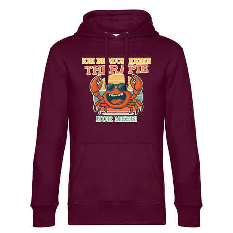 Therapie Herren Kapuzenpulli King