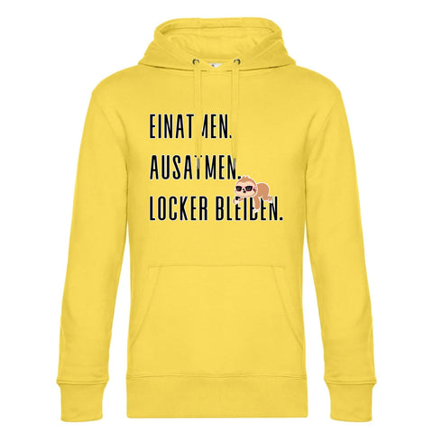 Locker Bleiben Herren Kapuzenpulli King