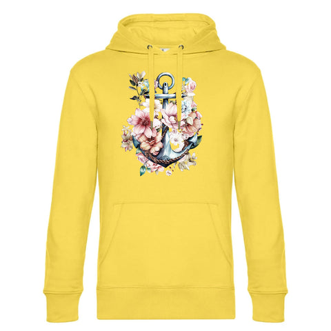Floral Anker Herren Kapuzenpulli King