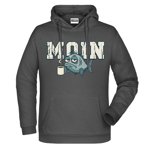MOIN Kaffee Herren Komfort Kapuzenpulli