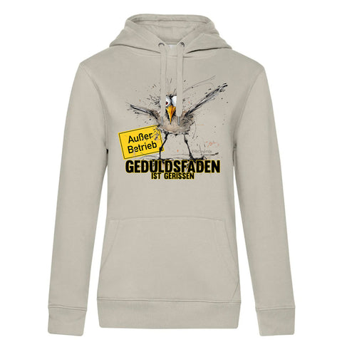 Außer Betrieb  Damen Kapuzenpulli Queen