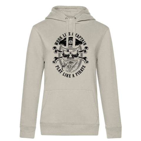 Pirate Black Edition Damen Kapuzenpulli Queen