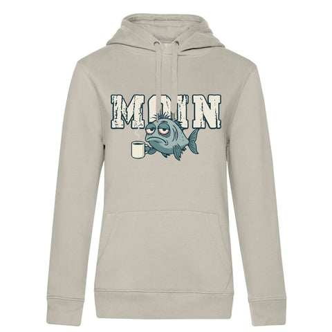 MOIN Kaffee Damen Kapuzenpulli Queen