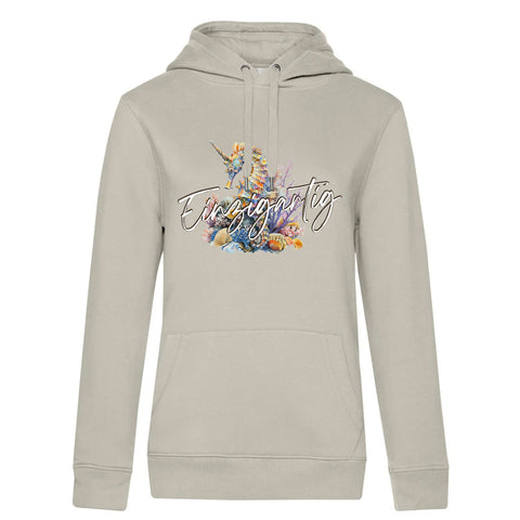 Einzigartig Seepferd Damen Kapuzenpulli Queen