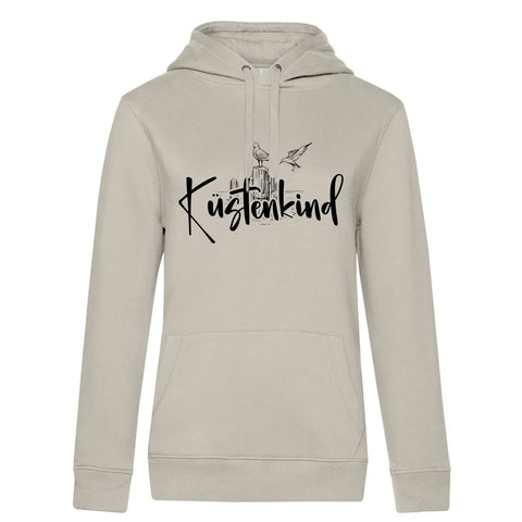 Küstenkind Möwe Damen Kapuzenpulli Queen