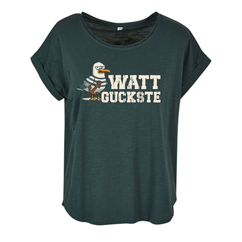 Watt guckste Damen Slub T-Shirt