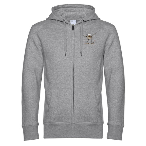 Verrückte Möwe Herren Kapuzenjacke King