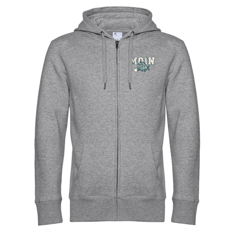 MOIN Kaffee Herren Kapuzenjacke King