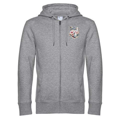 Floral Anker Herren Kapuzenjacke King