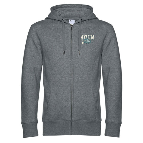 MOIN Kaffee Herren Kapuzenjacke King