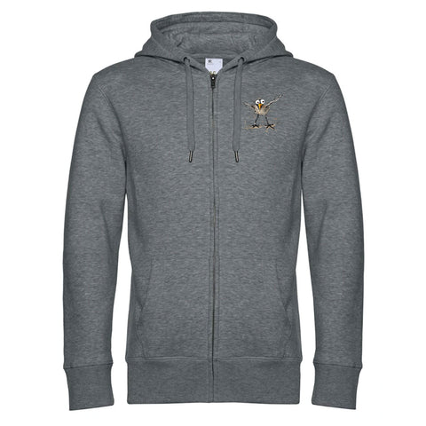 Verrückte Möwe Herren Kapuzenjacke King