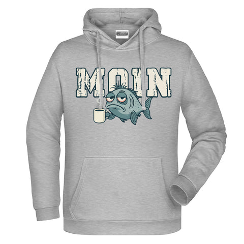 MOIN Kaffee Herren Komfort Kapuzenpulli