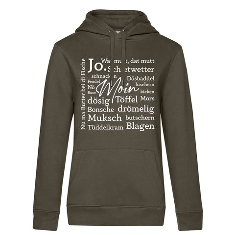 Watt Mutt Edition Damen Kapuzenpulli Queen