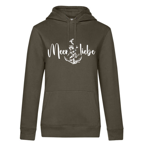 Meerliebe Damen Kapuzenpulli Queen