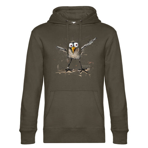 Verrückte Möwe Herren Kapuzenpulli King