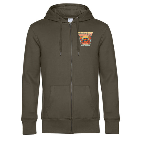 Therapie Herren Kapuzenjacke King