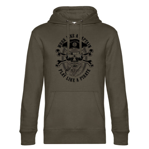 Pirate Black Edition Herren Kapuzenpulli King