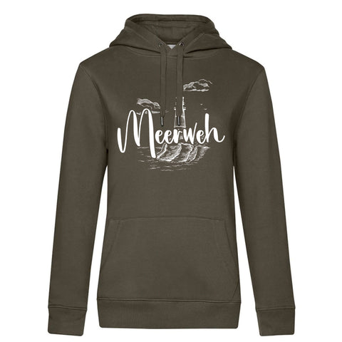 Meerweh Damen Kapuzenpulli Queen