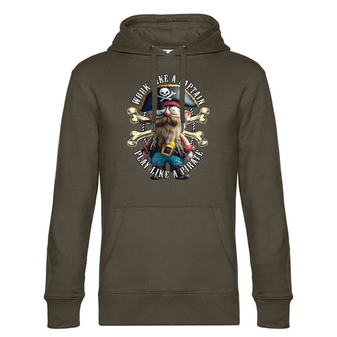 Pirate Herren Kapuzenpulli King