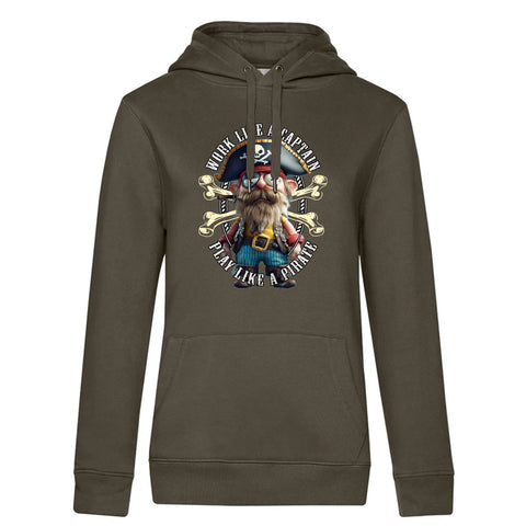 Pirate Damen Kapuzenpulli Queen