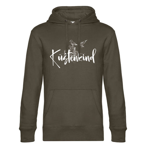 Küstenkind Möwe Herren Kapuzenpulli King