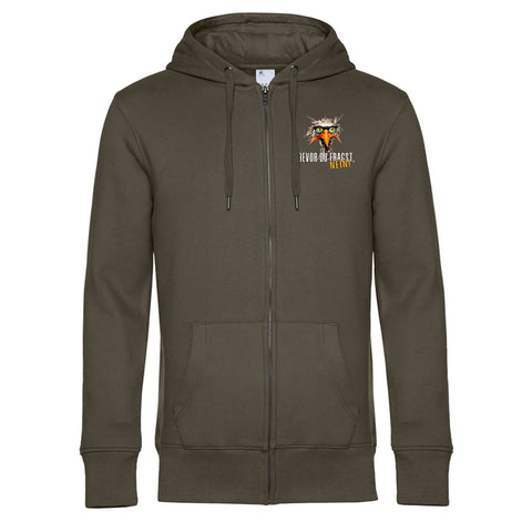 Bevor du Fragst Herren Kapuzenjacke King