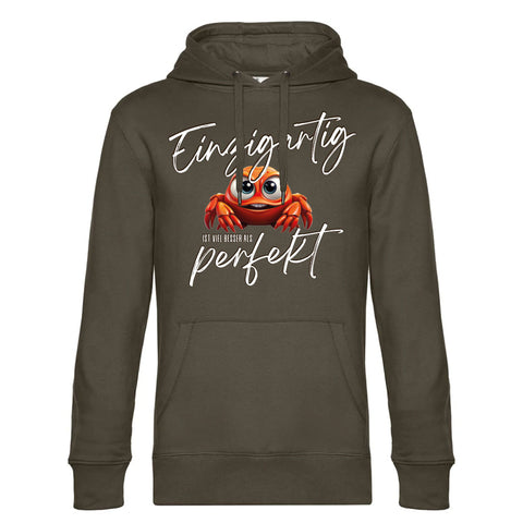 Besser als Perfekt Herren Kapuzenpulli King