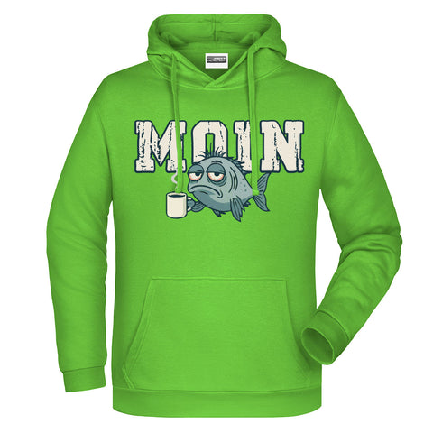 MOIN Kaffee Herren Komfort Kapuzenpulli