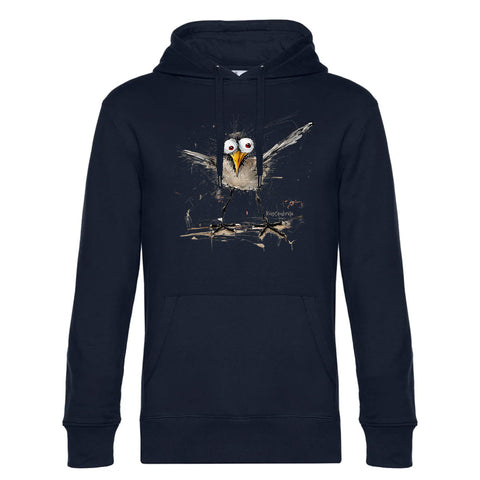 Verrückte Möwe Herren Kapuzenpulli King