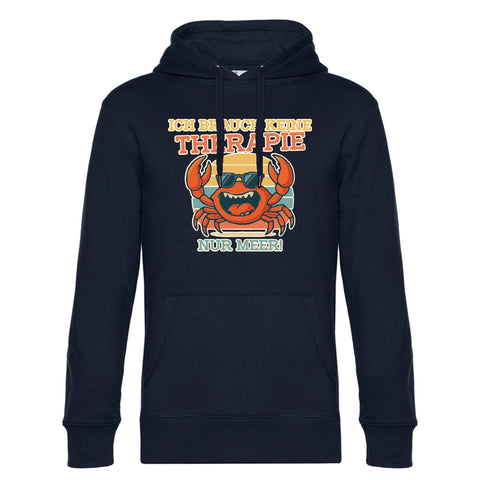 Therapie Herren Kapuzenpulli King