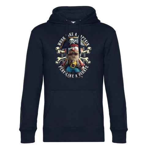 Pirate Herren Kapuzenpulli King