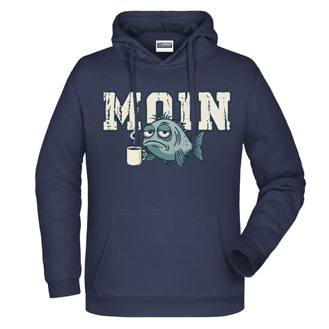MOIN Kaffee Herren Komfort Kapuzenpulli