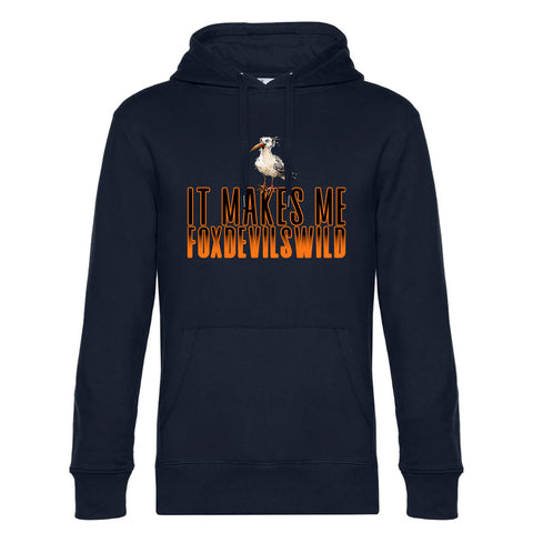 Foxdevilswild Herren Kapuzenpulli King