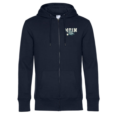 MOIN Kaffee Herren Kapuzenjacke King