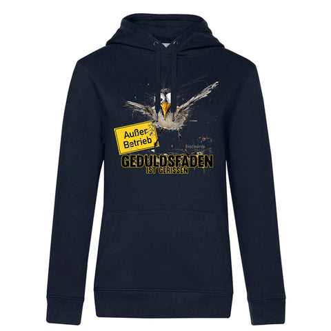 Außer Betrieb  Damen Kapuzenpulli Queen