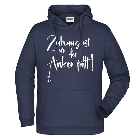 Zu Haus Herren Komfort Kapuzenpulli