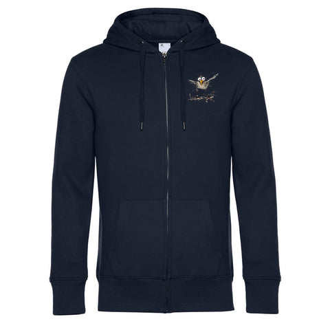 Verrückte Möwe Herren Kapuzenjacke King