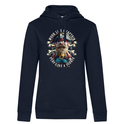Pirate Damen Kapuzenpulli Queen