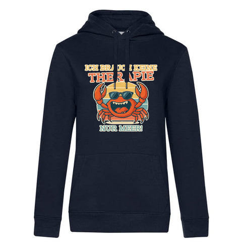 Therapie Damen Kapuzenpulli Queen