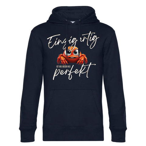 Besser als Perfekt Herren Kapuzenpulli King